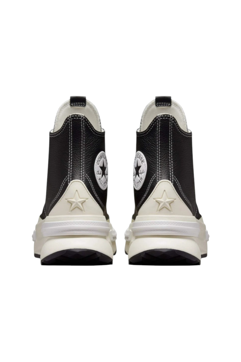 Sporline Converse Run Star Legacy CX siyah beyaz kadın spor ayakkabı arka görünüm