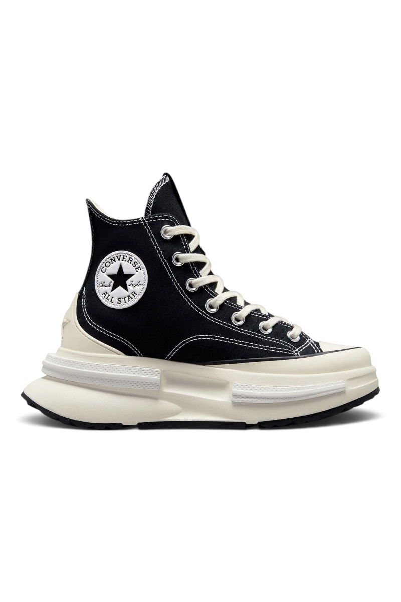 Sporline Converse Run Star Legacy CX siyah beyaz yüksek tabanlı bağcıklı spor ayakkabı