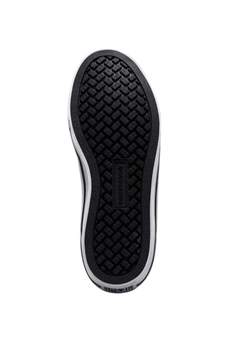 Sporline Converse Sport Casual spor ayakkabının siyah kauçuk taban yapısı ve beyaz orta taban detayı