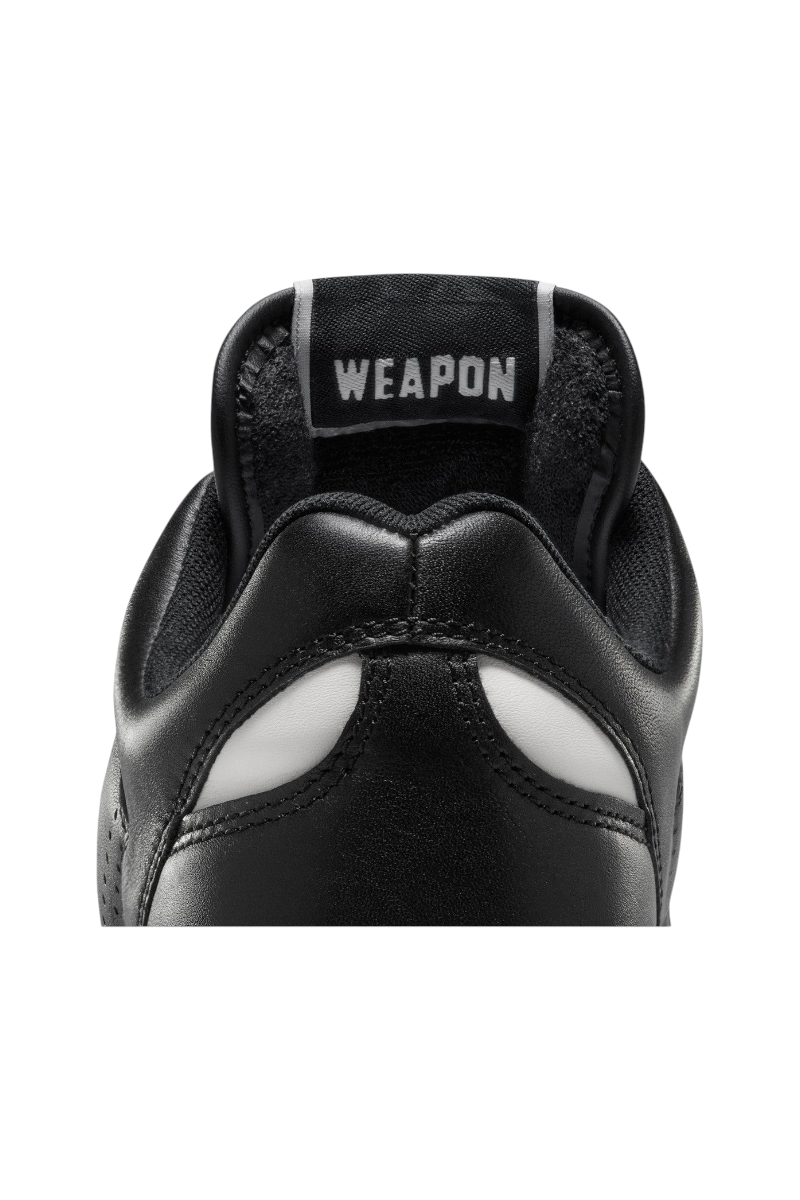 Sporline Converse Weapon siyah deri spor ayakkabı arka detay görünümü