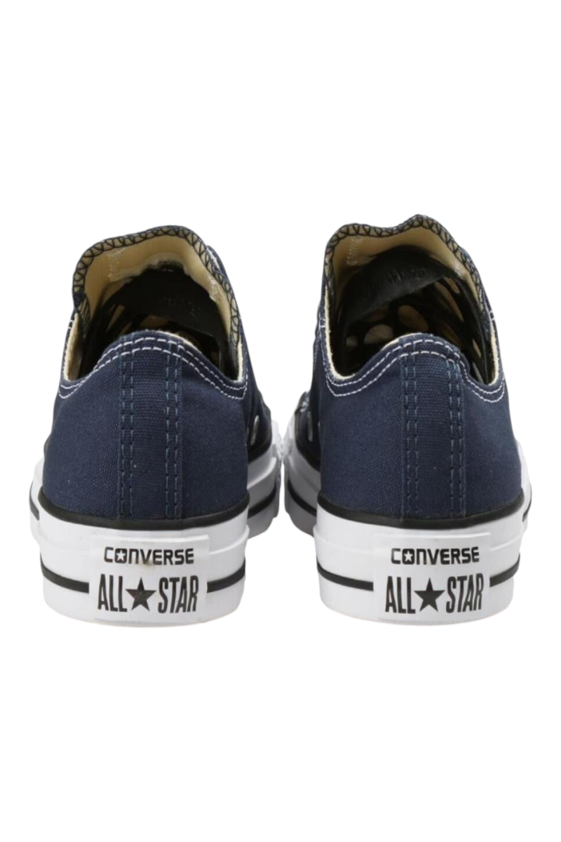 Sporline marka koyu lacivert kanvas Converse Chuck Taylor All Star spor ayakkabı arka görünümü
