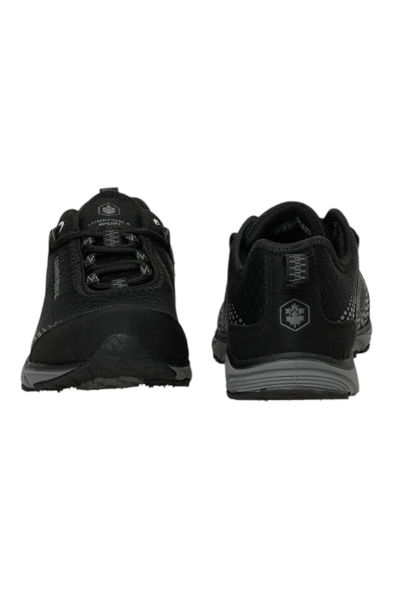 Sporline Lumberjack Dare siyah gri erkek sneaker, PU malzemeden üretilmiş, dayanıklı ve şık günlük spor ayakkabı.