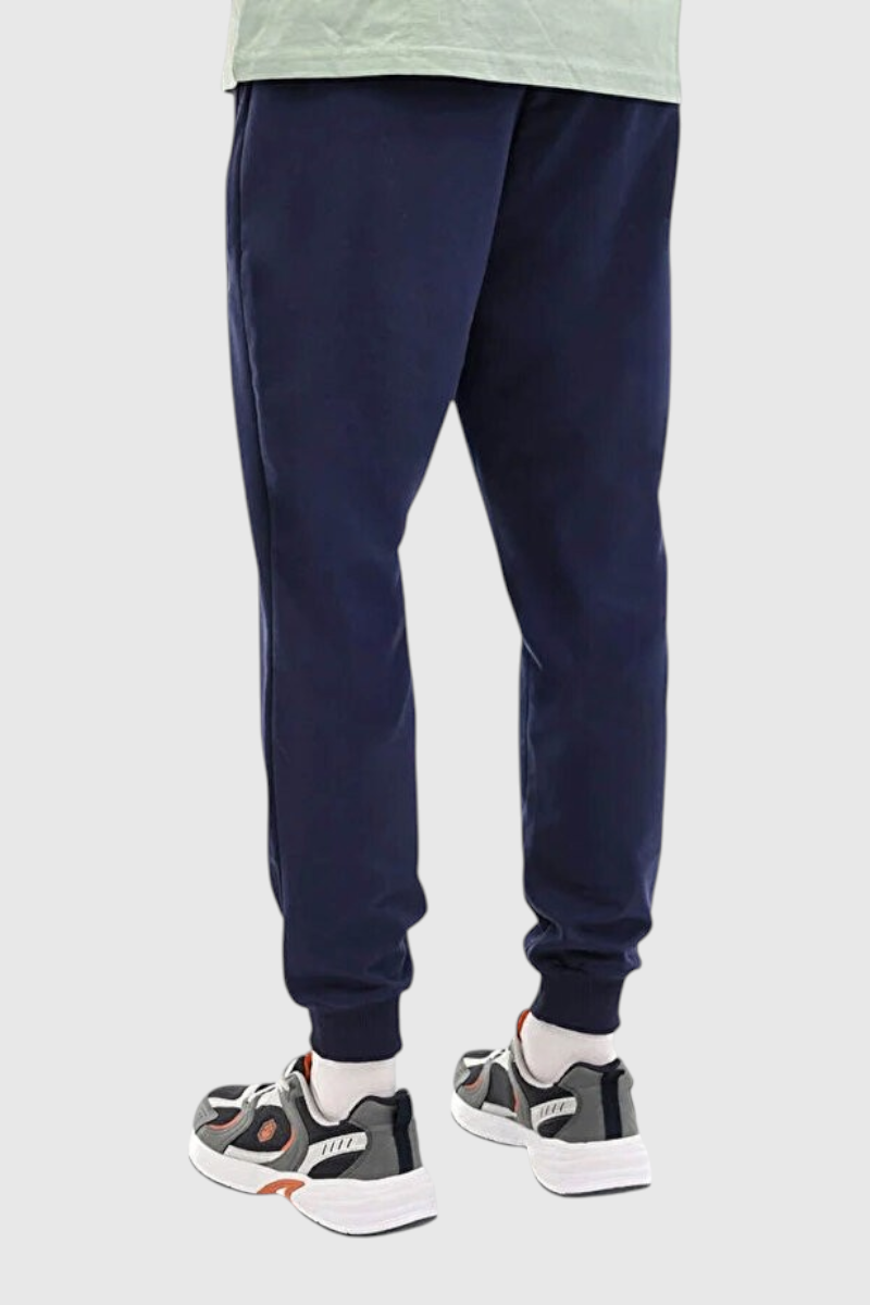 Sporline Lumberjack lacivert renkli, regular kesim, polyester karışımlı erkek jogger eşofman altı