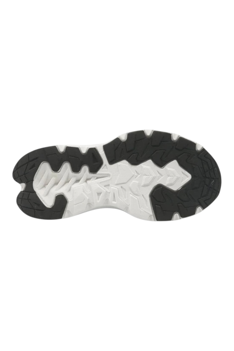 Sporline Lumberjack 6M Hoppy 6FX erkek çocuk spor ayakkabısının siyah ve beyaz renkli phylon taban alt görünümü