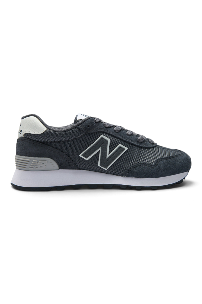 Sporline New Balance WL515DGR antrasit gri kadın spor ayakkabı, file ve süet detaylı retro tasarım