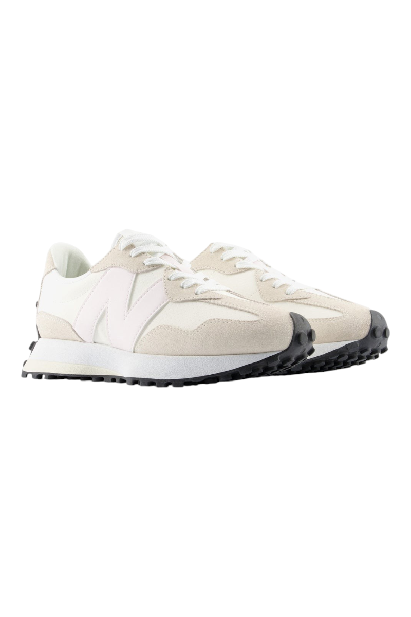 Sporline New Balance W3271UO beyaz kadın spor ayakkabı, süet ve kumaş detaylı şık günlük tasarım