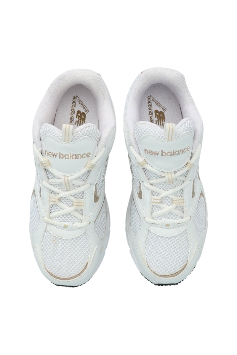 Sporline New Balance ML408CW beyaz sentetik ve file unisex spor ayakkabı, 2000'ler koşu stili tasarım