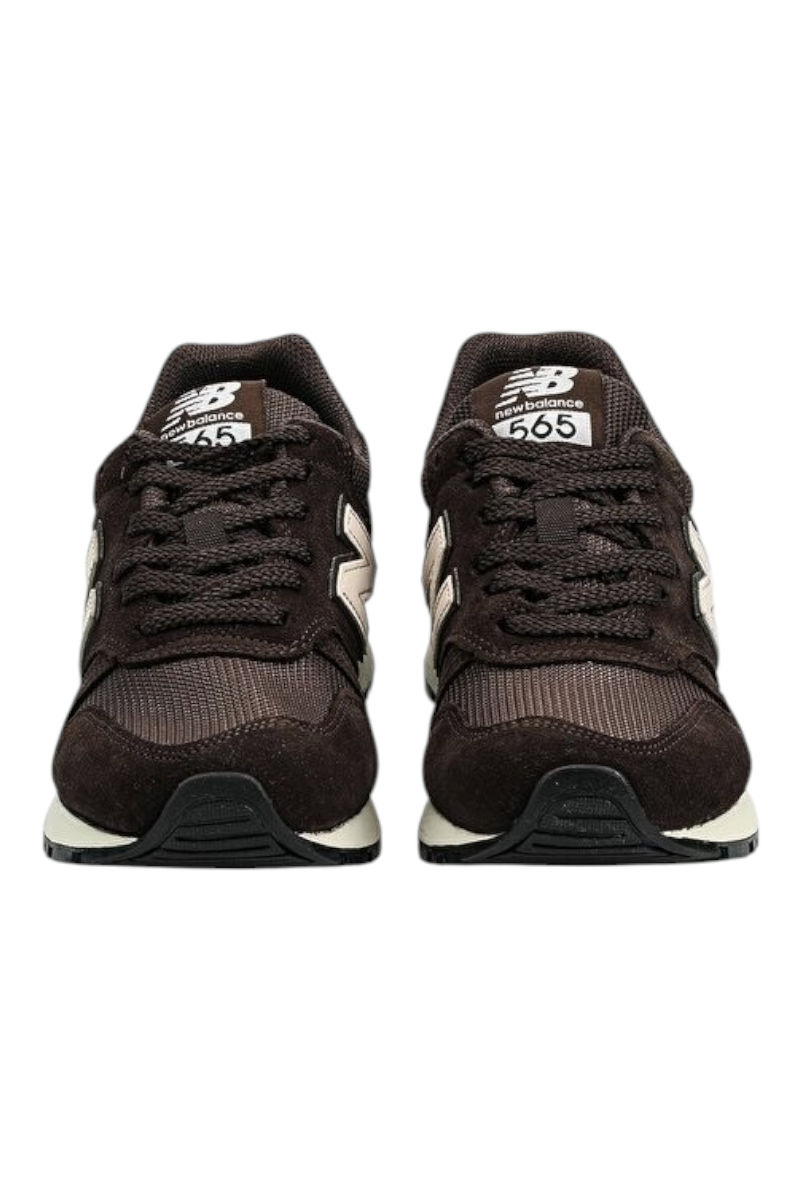 Sporline New Balance W5653RK kadın spor ayakkabı, kahverengi süet ve tekstil detaylı günlük yürüyüş ayakkabısı