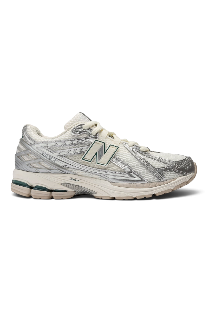 Sporline New Balance M1906REE unisex gri ve metalik detaylı fileli spor ayakkabı