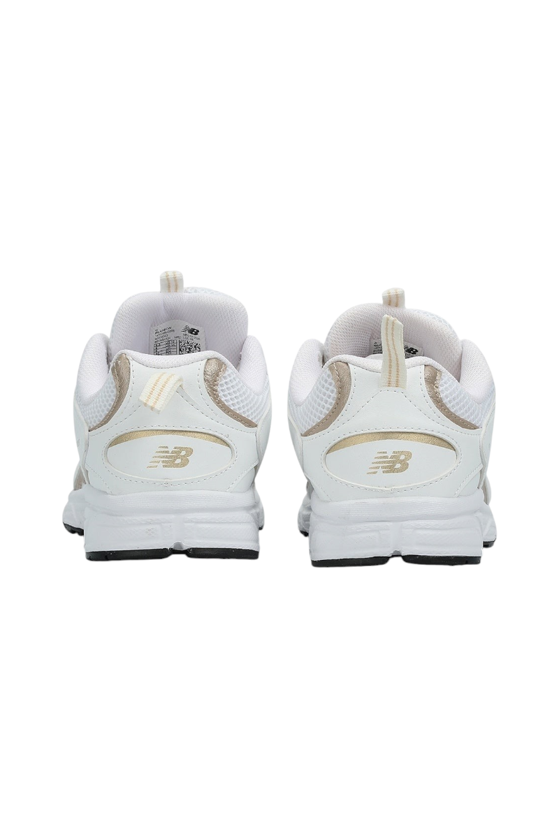 Sporline New Balance ML408CW beyaz unisex spor ayakkabı, 2000'ler koşu stili, arka görünüm