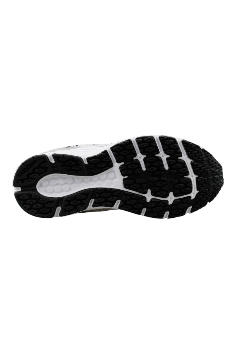 Sporline New Balance ML408GS gri unisex spor ayakkabının siyah ve beyaz dayanıklı kauçuk dış taban görünümü