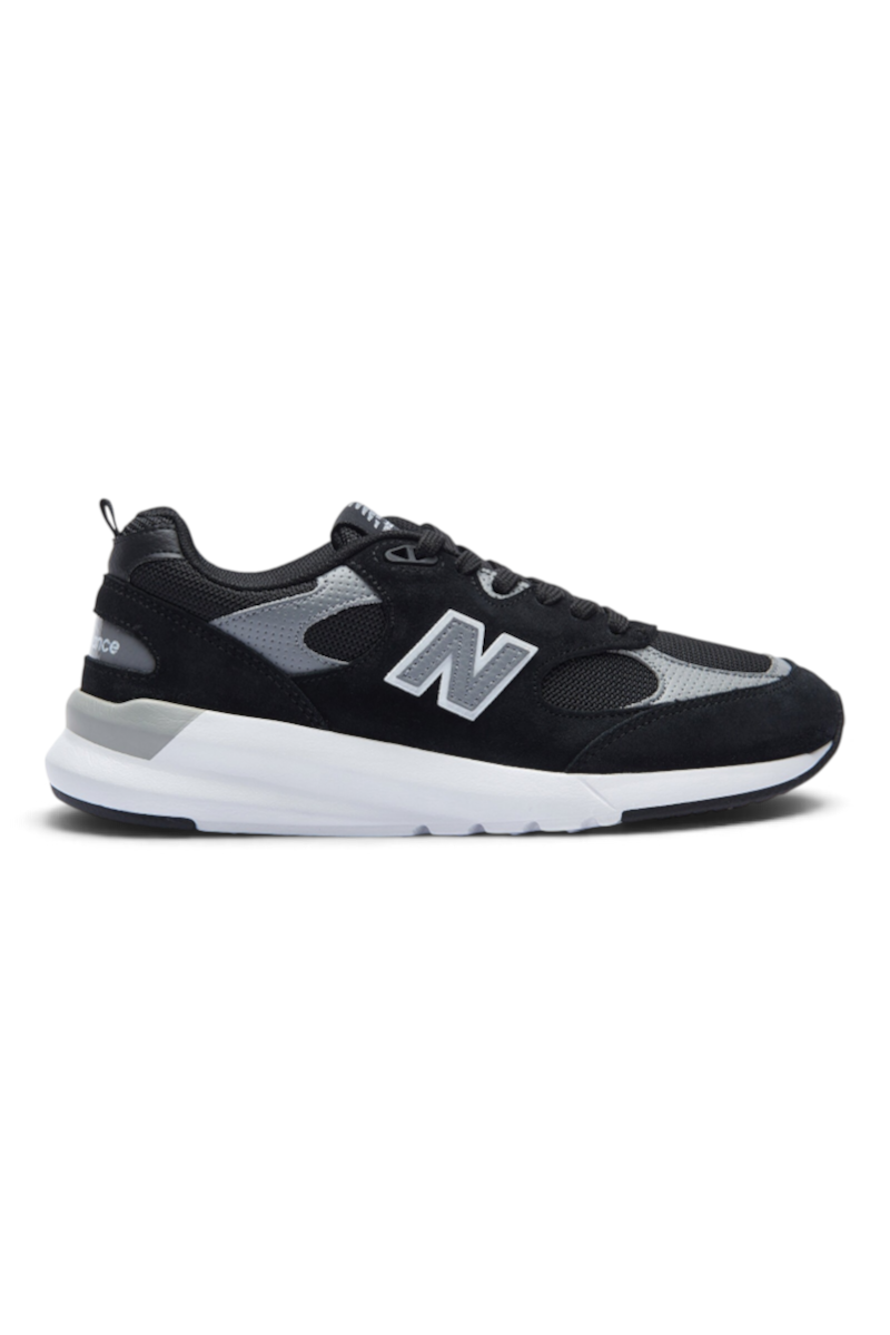 Sporline New Balance WS109LBG siyah ve gri renkli, nefes alabilir tekstil yüzeyli kadın günlük spor ayakkabı