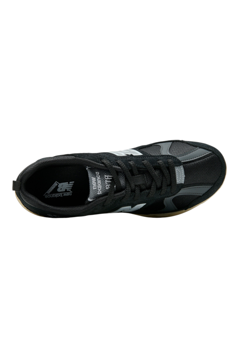 Sporline New Balance CM878AB1 siyah süet ve örgü detaylı unisex günlük spor ayakkabı üstten görünüm