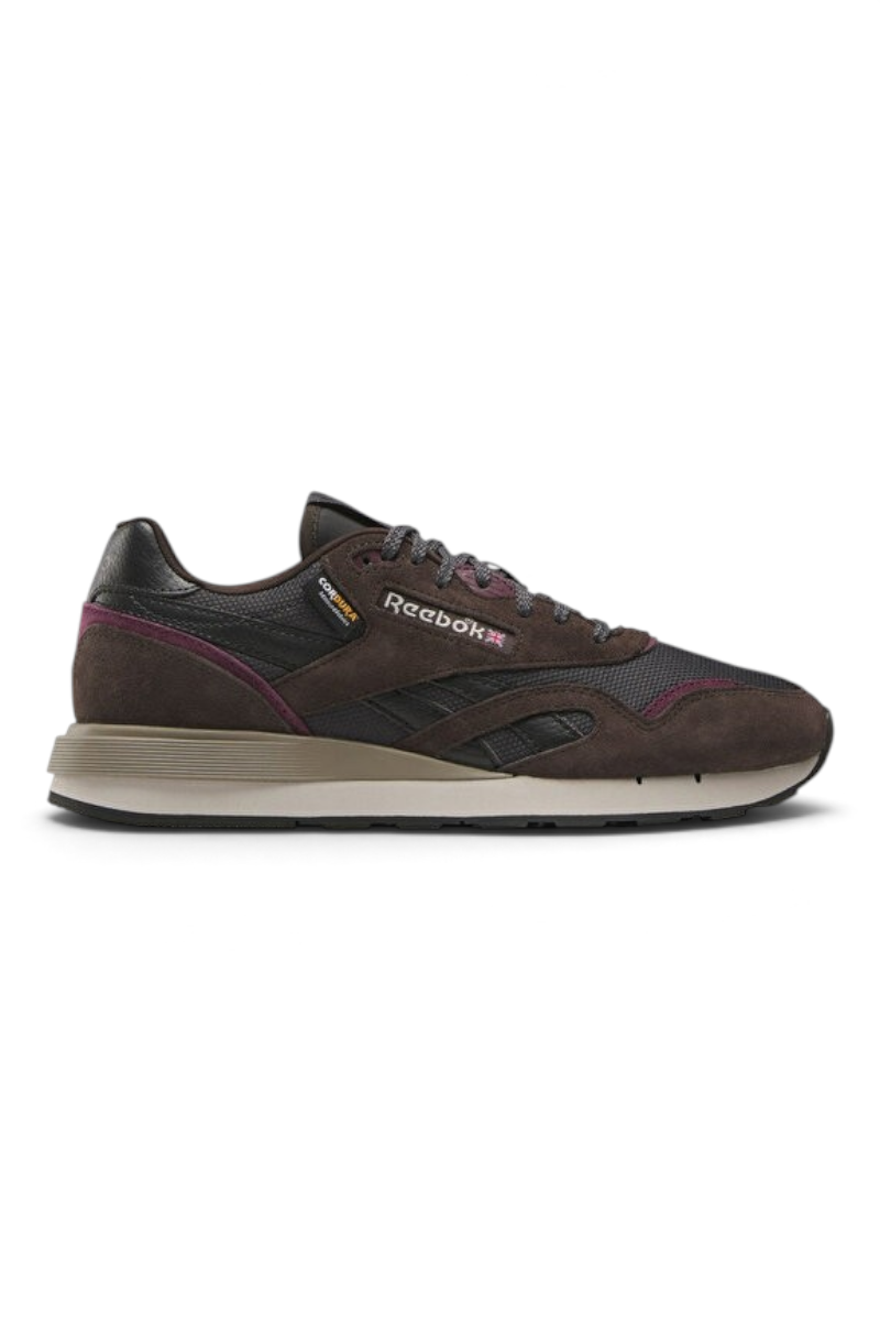 Sporline Reebok Classic Nylon 89 erkek sneaker, siyah süet ve file detaylı günlük spor ayakkabı