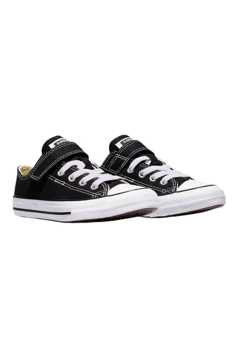 Sporline marka siyah renkli, cırt cırtlı Converse Chuck Taylor All Star 1V çocuk spor ayakkabısı