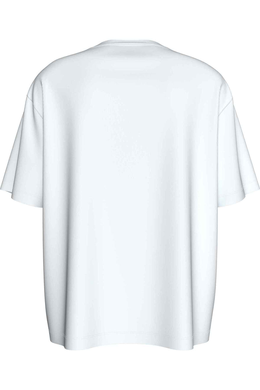 Calvin Klein Erkek SS 16S RLXD FIT CKJ GRAPHIC TEE LV04RC851G - Beyaz