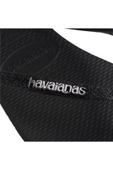HAVAİANAS SLIM GLITTER 2 4146975 - Siyah