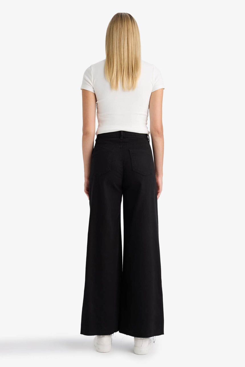 Defacto Kadın Trousers E4381AX - Siyah