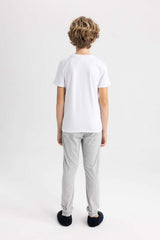 Defacto Çocuk Knitted Pyjamas C0623A8 - Beyaz