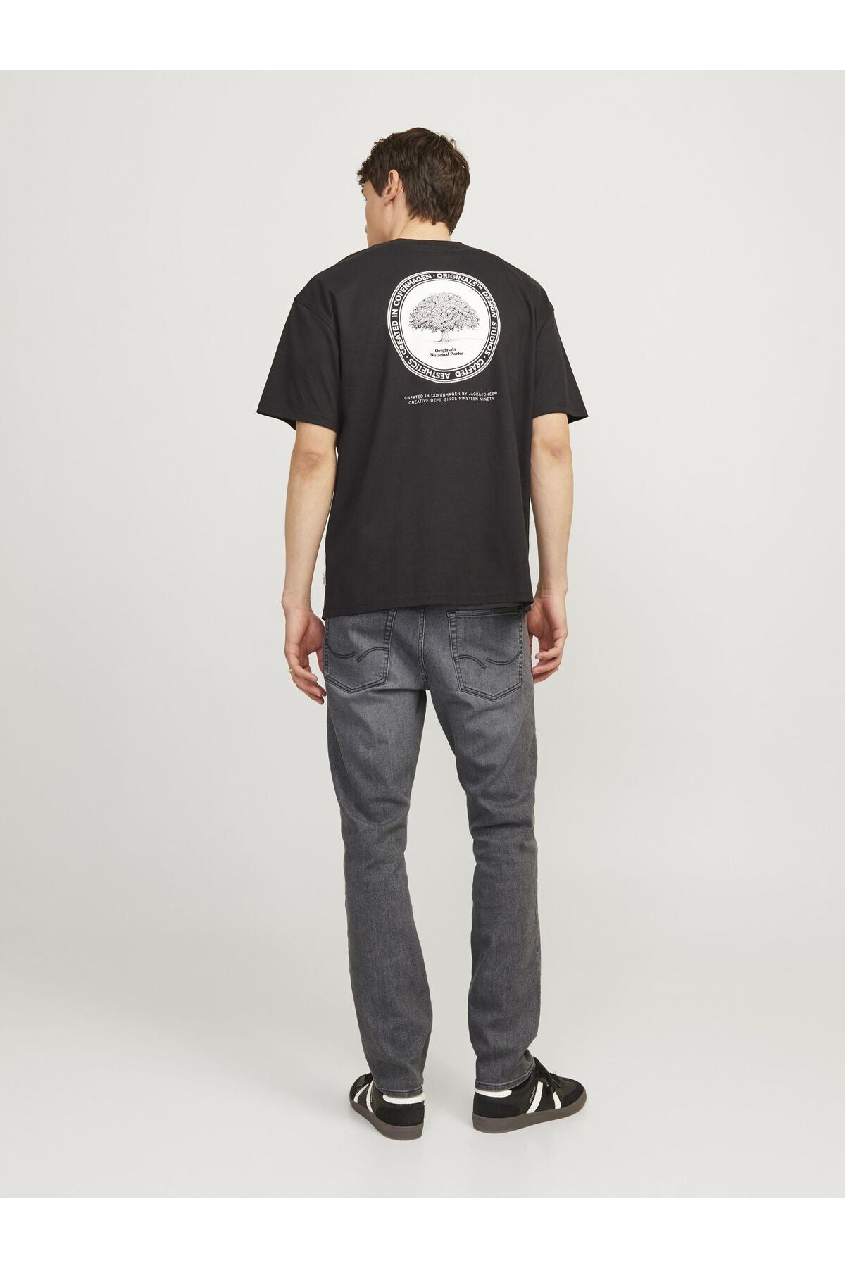 JACK&JONES JJIGLENN JJORIGINAL SQ 703 NOOS 12249189 - Gri