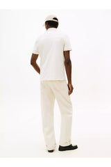 Tommy Hilfiger Erkek LIQUID COTTON RWB ZIP REG POLO MW0MW41613 - Sarı