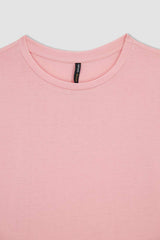 DeFacto W7299AZ Kadın T-Shirt - Açık Pembe