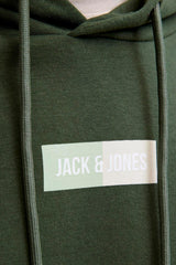 JACK&JONES SWEAT 12278618 - Koyu Yeşil