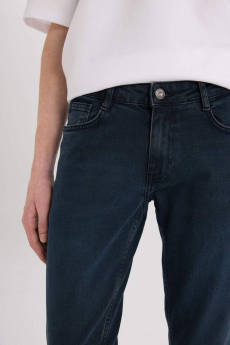 Defacto Erkek Denim Trousers R8791Az - Mavi/Siyah