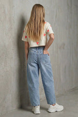 DMB 9-14 DENIM PANTOLON M 9946 - Mavi
