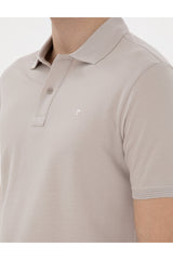 PIERRE CARDIN ERKEK T-Shirt 2131539 - Gri/ Bej /Krem