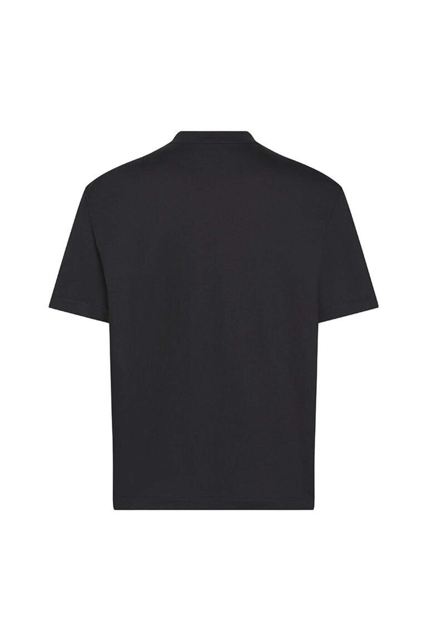 Calvin Klein Erkek SS 16S ELEVATED MONOLOGO TEE LV04RF819GUB1 - Siyah