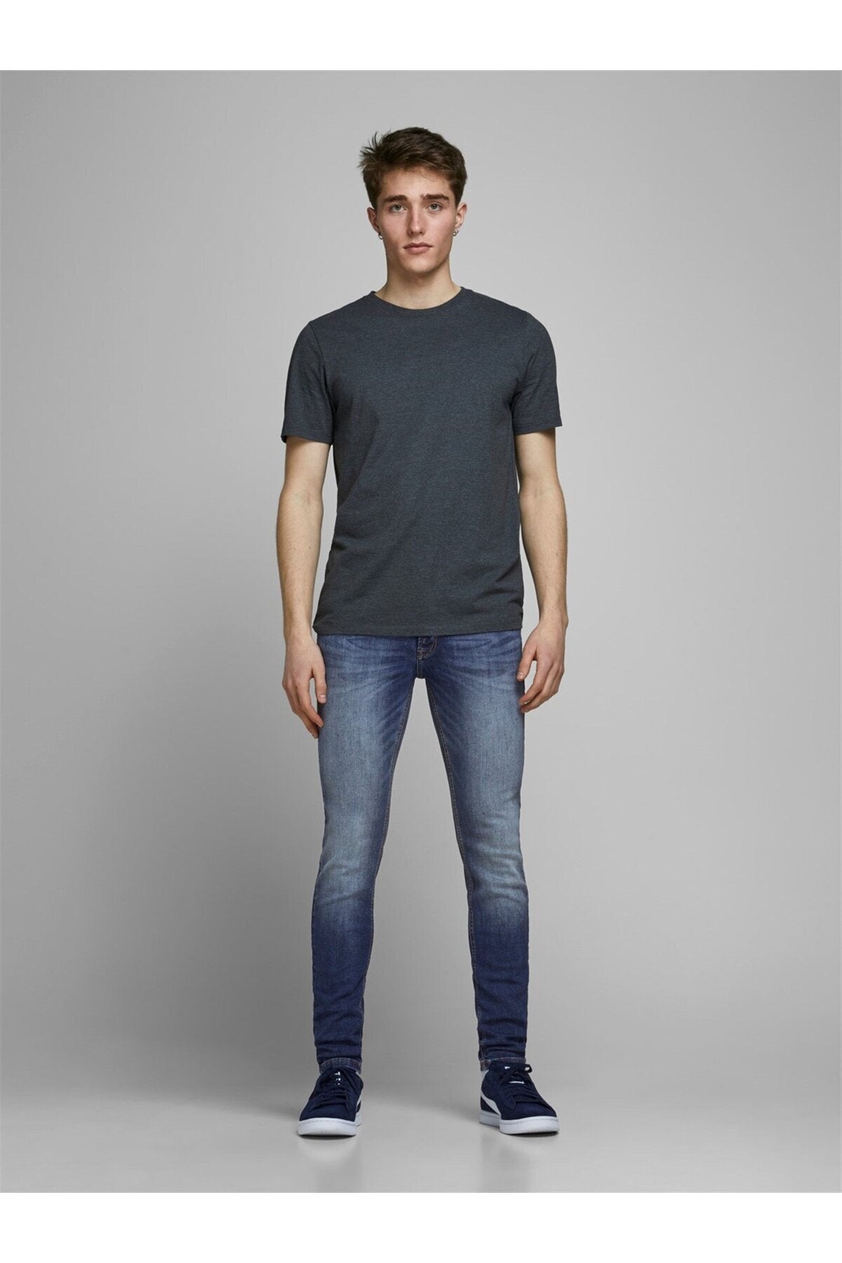 Jack & Jones Liam Original Erkek Jean Pantolon 12166854 - Mavi