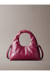 Calvin Klein Kadın EMBLEM AOP PUFFER BAG WITH STRAP LV04F3200G - Kırmızı