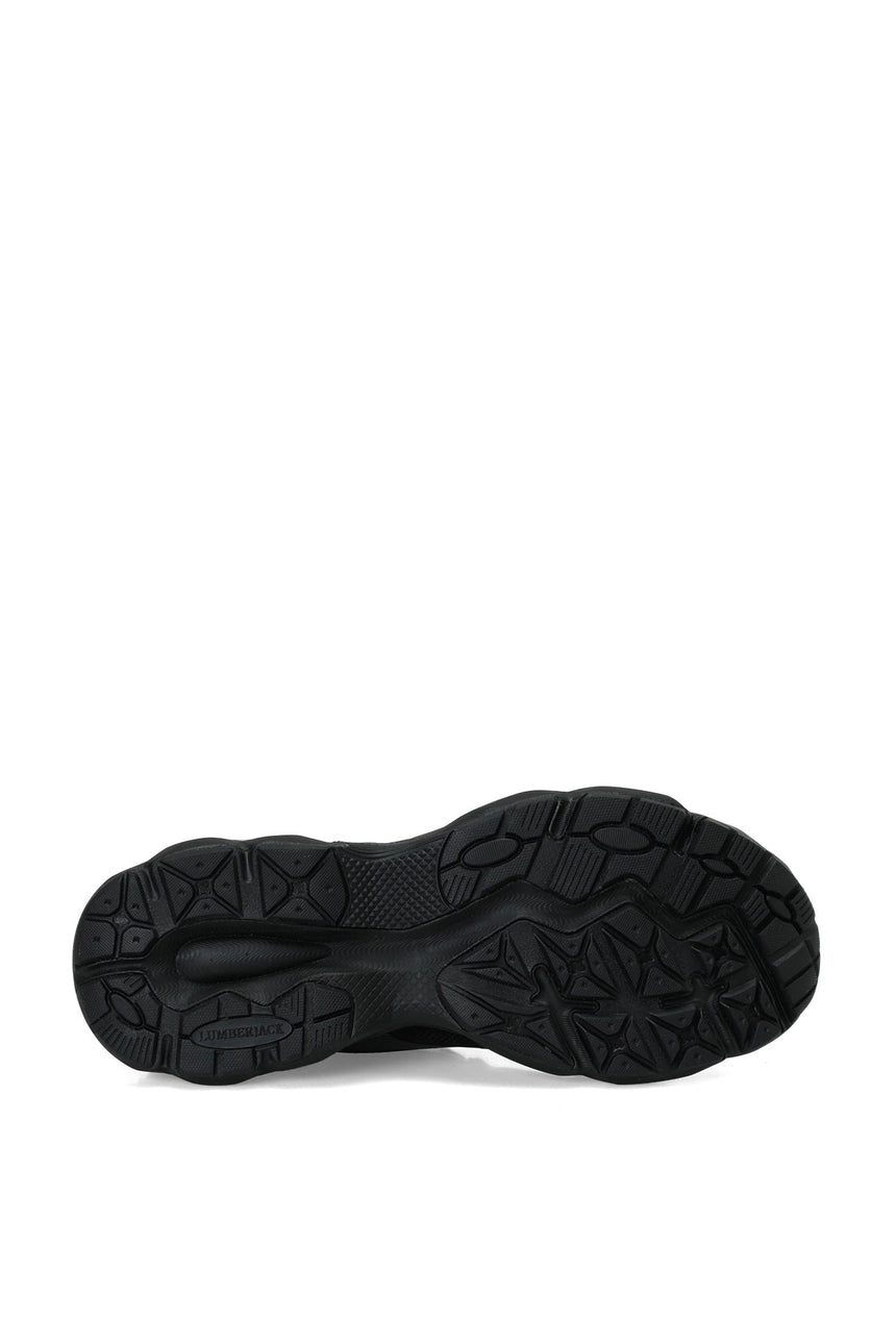 Lumberjack Erkek Zanario Deri Sneaker - Siyah