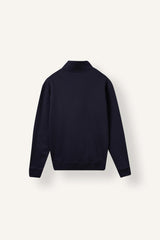 DeFacto Erkek Yarım Fermuarlı Sweatshirt X7405AZ - Koyu Lacivert