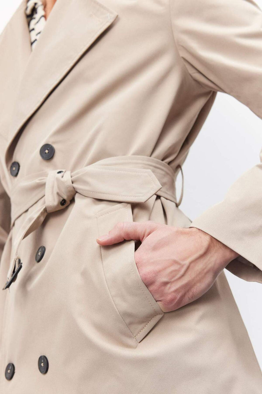Defacto Erkek Coat/Parka D5528Ax - Açık Kahverengi