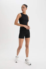 Defacto Kadın Leggings B9543Ax - Siyah