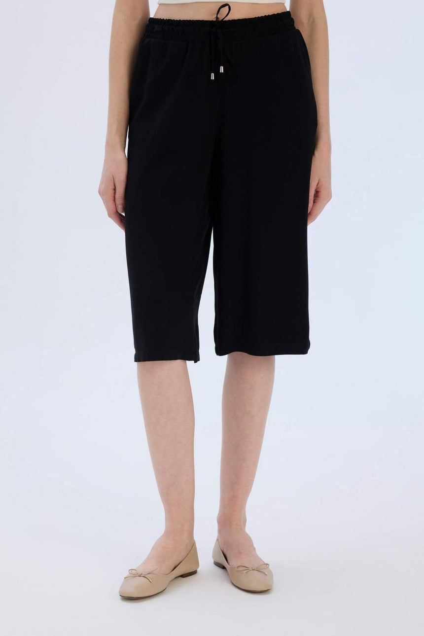 Defacto Kadın Woven Bottom İ6798Az - Siyah