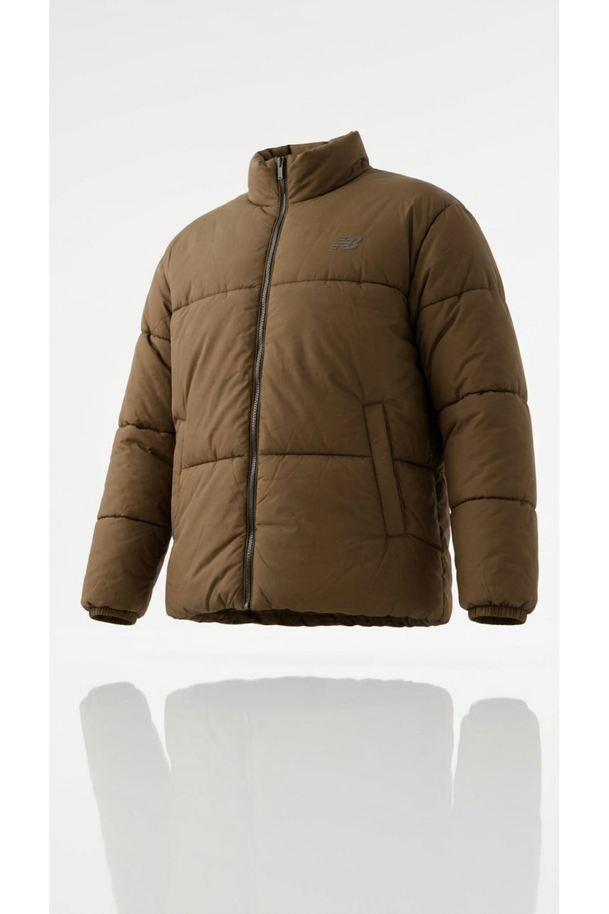 NEW BALANCE NB LIFESTYLE MEN JACKET MNJ3638-BK - Kahverengi