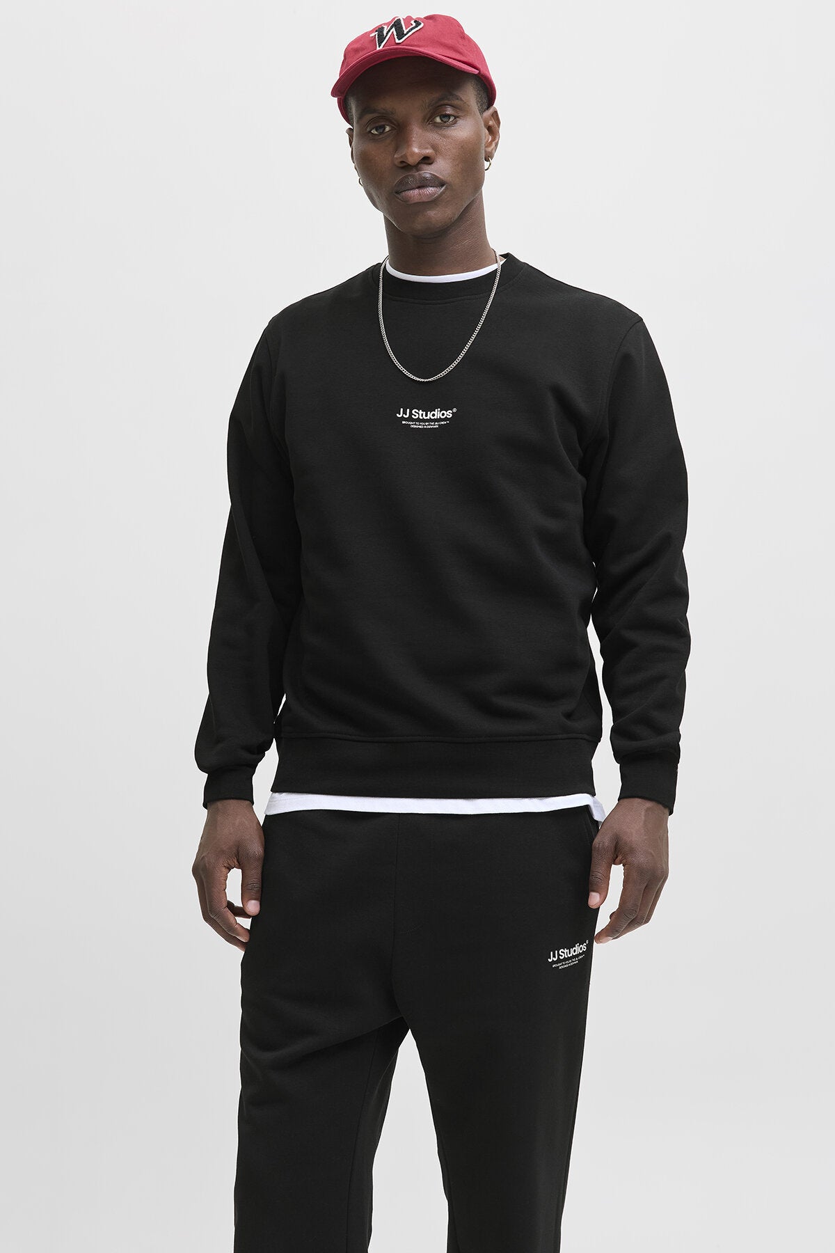 Jack & Jones Erkek Sweatshirt 12278791 - Siyah