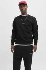 Jack & Jones Erkek Sweatshirt 12278791 - Siyah