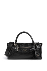 Guess Antonia Small Satchel Kadın Omuz Çantası HWTG2183050 - Siyah