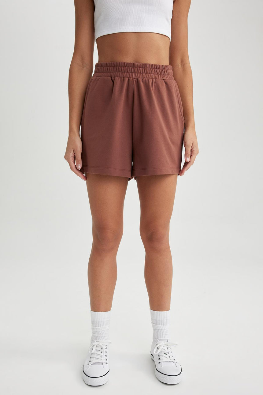 Defacto Kadın Short Z5071Az - Kahverengi