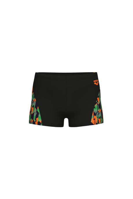 ARENA B ARENA PRINT SWIM SHORT 010755530 - Siyah/ Turuncu