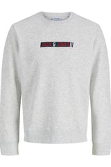 JACK&JONES JJMUNK SWEAT CREW NECK 12298431 - Koyu Gri