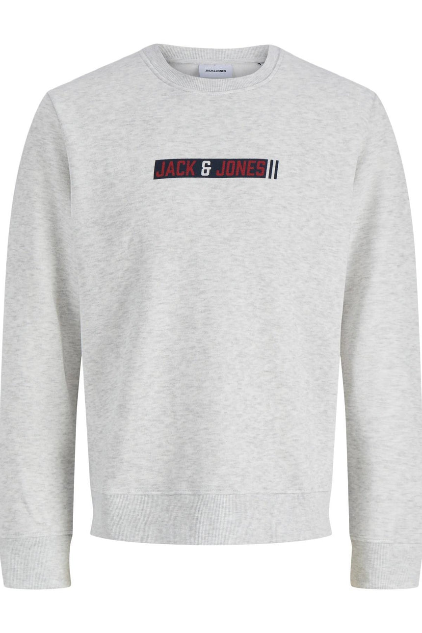 JACK&JONES JJMUNK SWEAT CREW NECK 12298431 - Koyu Gri