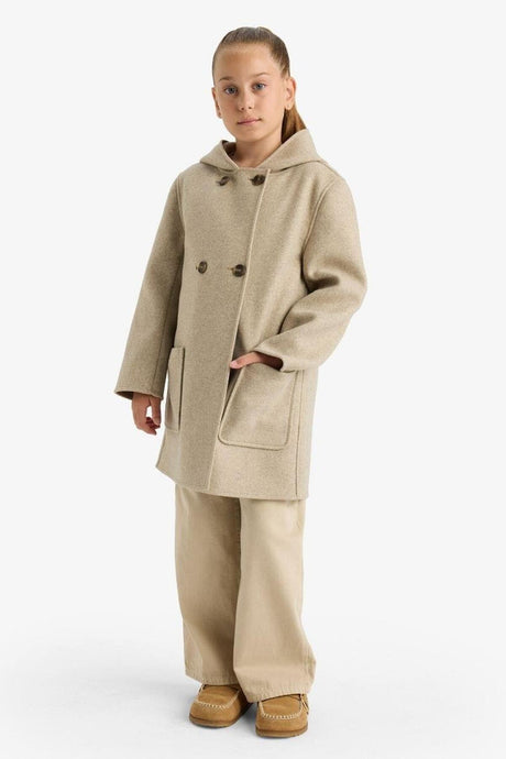 Defacto Çocuk Coat/Parka C8554A8 - Açık Kahve