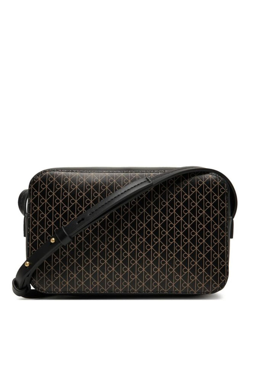 Calvin Klein Kadın EMBLEM AOP ELONGATED CAMERA BAG LV04F3268G - Siyah