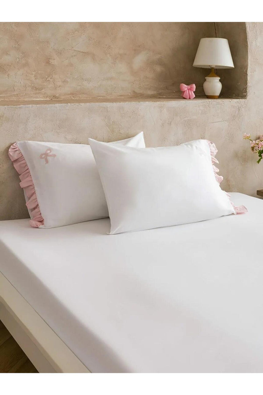 LCW HOME S61760B8 YSK,FIYONKRUFFLE-YS - Beyaz