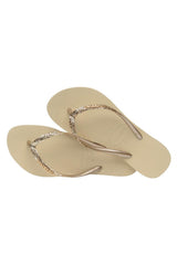 HAVAİANAS SLIM GLITTER 2 4146975 - Altın Sarısı